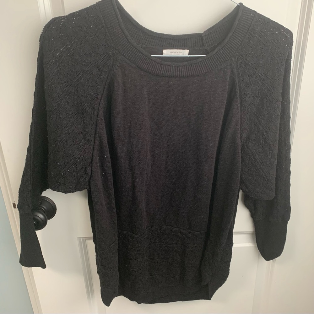 Black maurices sweater